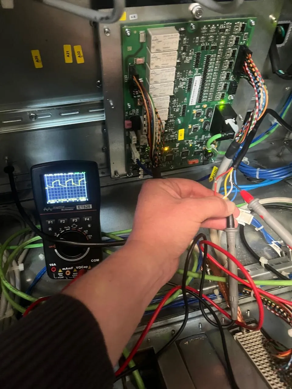 Diagnóstico eletrônico em campo
